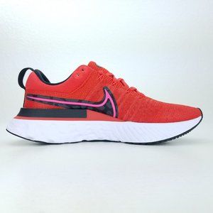 NIB Nike React Infinity Run Flyknit 2 Red Size 8.5